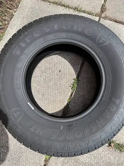 One Only Firestone Tranforce HT 2 LT225/76R16 M&S New Newer Mounted. Asking $140.00 0r B.O. Located...
