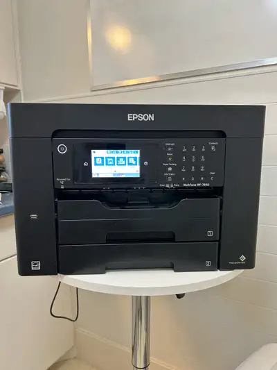 Epson WF-7840 Color Printer – Wide Format, All-in-One, View more