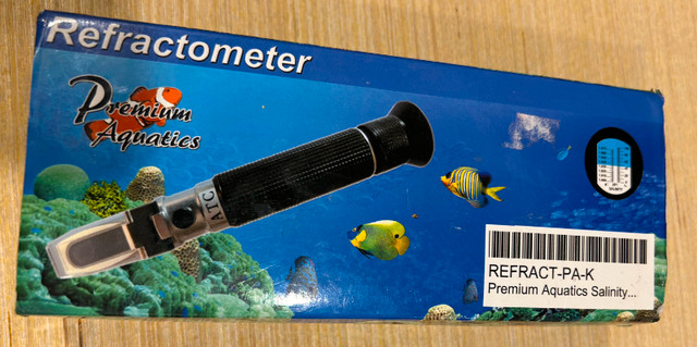 Refractometer for Salinity tests of Reef Aquarium water ($40.00) in Accessories in Kawartha Lakes - Image 3