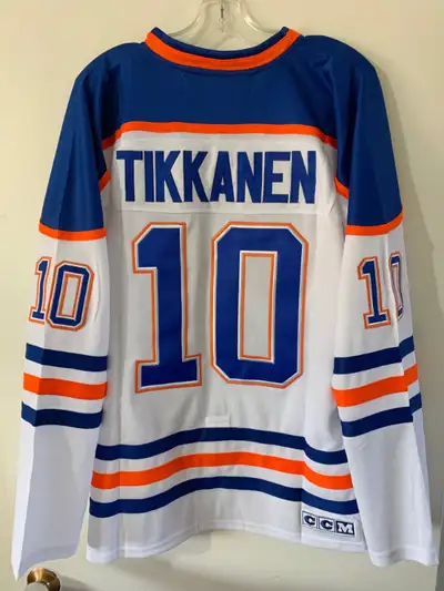 Esa Tikkanen Edmonton Oilers Jersey Retro (Brand New) XL, View more