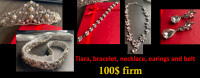 Tiara/Belt/bracelet-necklace-earings