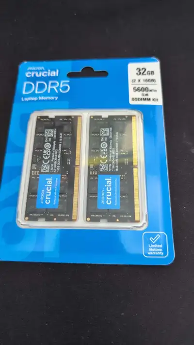 32gb DDR5 Laptop RAM, View more