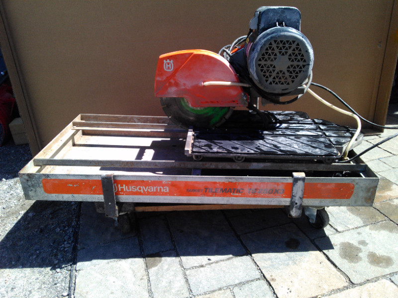 Tile Cutter or Interlock Wet or Dry for sale  