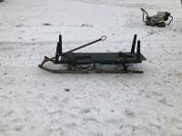 Antique hand made Bob Sleds