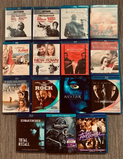 Collection of Blue Ray Movies, View more