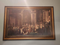 Reproduction du couronnement impérial de Napoléon (très grand!)