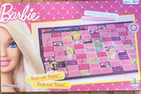 Barbie snakes and ladders board game/jeu de société 