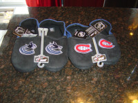 Pantoufles hommes CH et Canucks NHL slippers for men