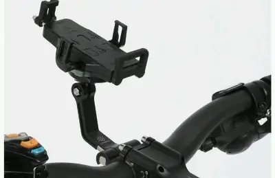 Heavy-duty bike phone holder fit for 4-6" phone size, View more