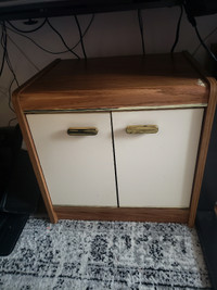 Nightstand Bedside Table with Cupboard