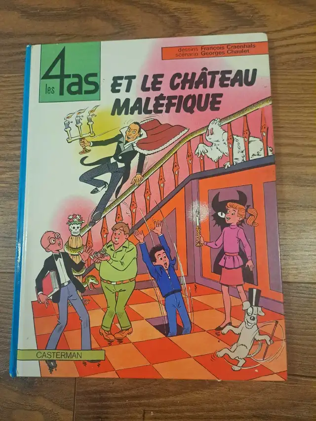 Comic Book: The Four Aces and the Evil Castle