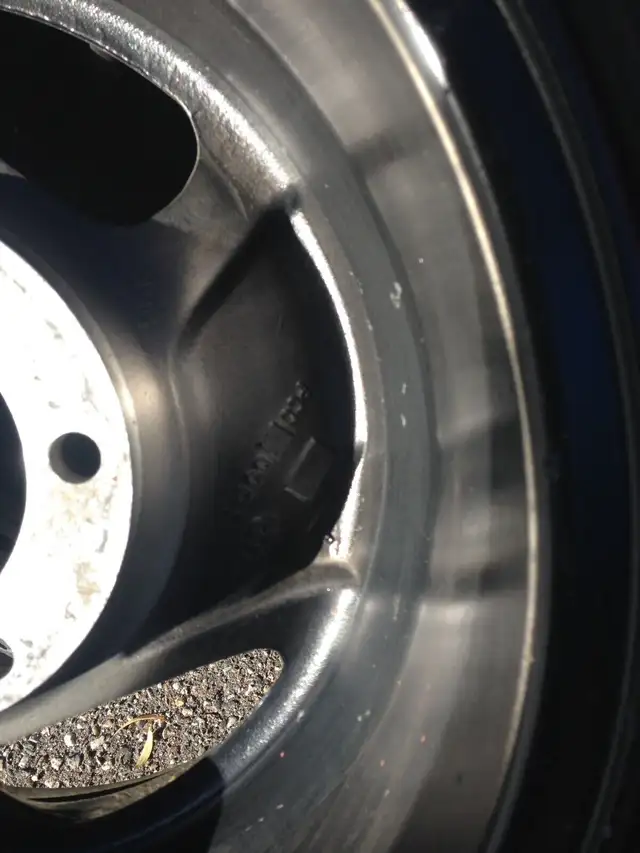 four studded 235 x 75 x r15 on 4  american eagle rims in Tires & Rims in Vernon - Image 7