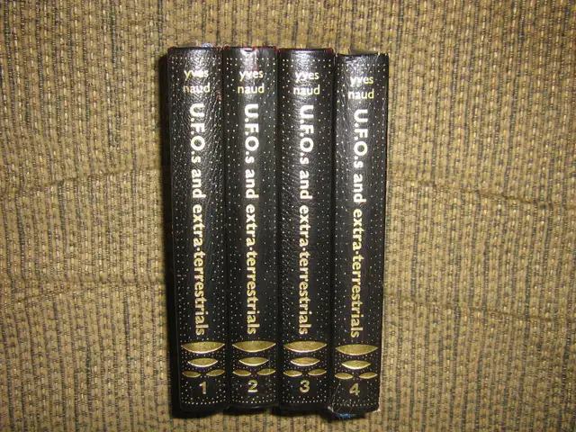UFO'S AND EXTRA-TERRESTRIALS IN HISTORY BY YVES NAUD HC BOOK LOT in Non-fiction in Belleville - Image 2