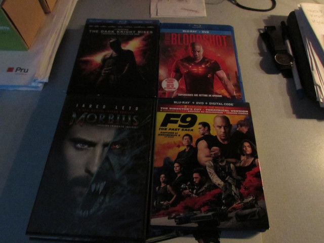 8 movies- mixture of DVDs/blu rays All for $10 in CDs, DVDs & Blu-ray in Belleville - Image 2