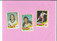 Vintage Hockey Cards: 1976-77 OPC WHA (lot of 20 cards)