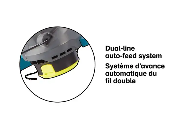 NEW Yardworks 5A Electric Corded Grass Trimmer / Edger, 14-inch in Lawnmowers & Leaf Blowers in London - Image 4