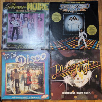 Disques Vinyles Disco Pop - 11 Disques pour 15$