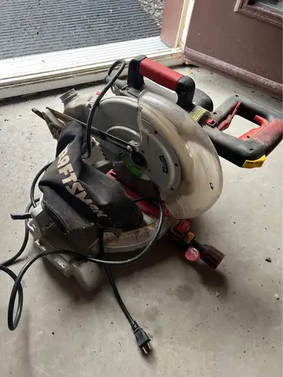 10 inch Craftsman miter saw good working condition