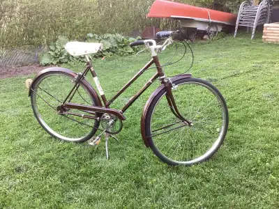Vintage 1970’s Raleigh 3 Speed Bike From England, View more