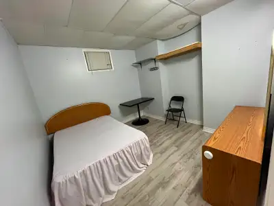 Furnished basement/ Den suite for rent in Brampton, Available for 1st August. Basement is clean and...