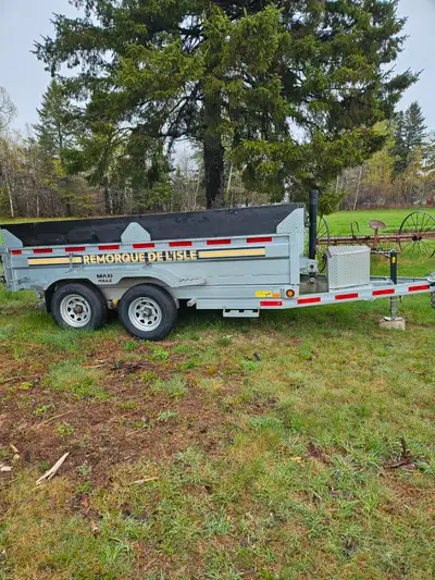 2022 maxi roule 6x12 dump trailer. 12500$. For more info call (506)600-0670 Vincent