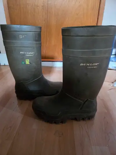 Dunlop Purofort steel toe  sz 11 HD boots, View more