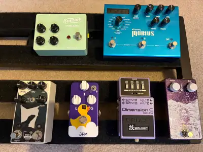 Guitar pedals (strymon, jam, benson, mythos, boss, walrus, View more