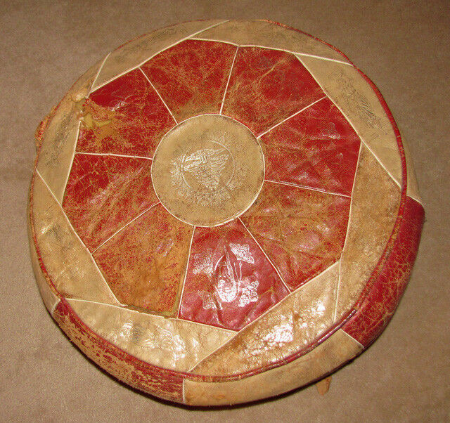 Vintage Egyptian Hassock in Rough Shape! in Arts & Collectibles in Saskatoon