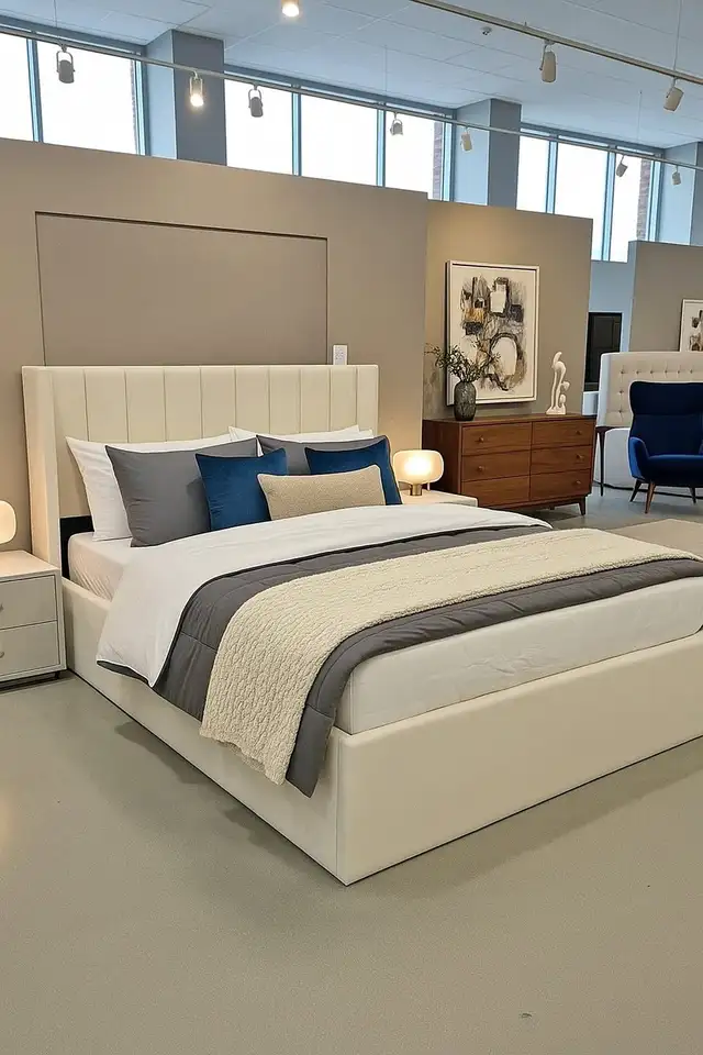 Bed Frame | 1 Year Warranty | Beautiful Storage Black Bedframe | in Beds & Mattresses in Burnaby/New Westminster - Image 2