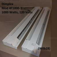 Heater - Dimplex, 4F1000-1, Baseboard, 48In, Built In Thermostat