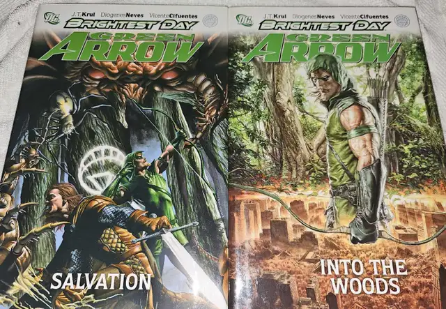 Green Arrow Brightest Day Vol 1&2