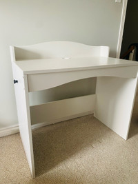 White Desk with Chair 