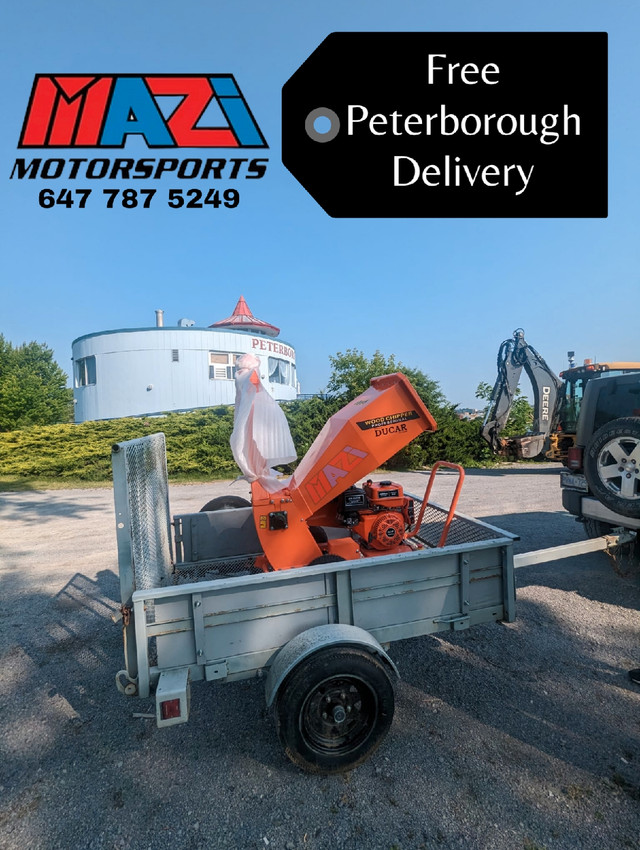 Wood chipper * Ducar Select Biggest Dealer  * 647 787 5249 in Outdoor Tools & Storage in Peterborough