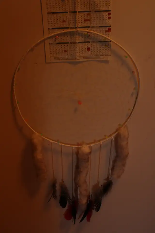 tres gros dream catcher (capteur de reve) glow in the dark in Home Décor & Accents in Gatineau - Image 2