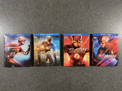 The Flash TV Show The First Four Seasons Blu Ray Collection, View more