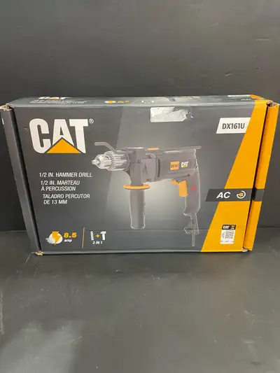 CAT 1/2” HAMMER DRILL CORDED, View more