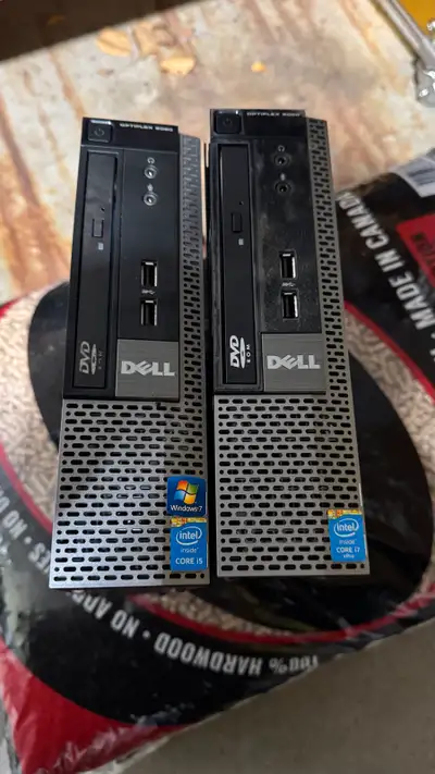 2 available, 80 each or 120 for the pair Wiped and reloaded with windows 10 16gb ram, 256ssd, Intel...