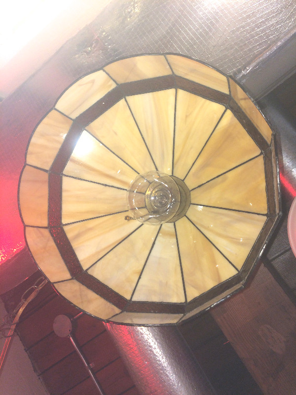 ★ Vintage Swag Slag Ceiling Lamp @ Forks Antique Mall ★ in Indoor Lighting & Fans in Winnipeg - Image 4