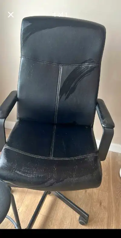 Free leather office chair, View more