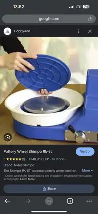 Shimpo Aspire Table-Top Potter's Wheel