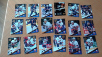 Série Complète 18 Cartes Hockey Islanders  Leaf 92-93 (3650)