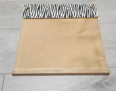 Zebra Print Wooden Calendar Holder , View more