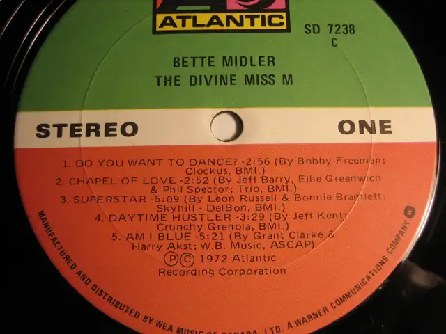 BETTE MIDLER - THE DIVINE MISS M  LP VINYL RECORD ALBUM in Arts & Collectibles in London - Image 9