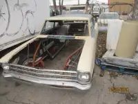 1967  CHEVY II  DRAG RACE SHELL  PROJECT TO COMPLETE OR