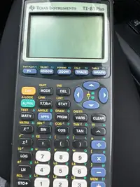 Texas Instrumentals TI-83 Graphing calculator for only $120