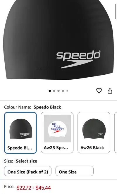 Swimming glasses and caps set. All of it never used. I spent $12, View more