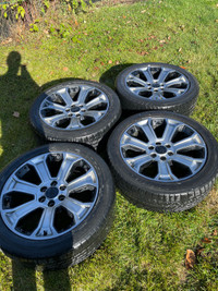22” Chevy rims with tires