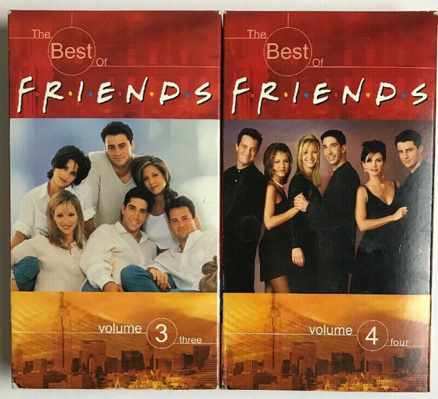 Friends - The Best of Friends Volumes 3-4 (VHS, 2001) TV Show in CDs, DVDs & Blu-ray in Oshawa / Durham Region