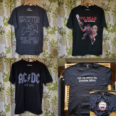 Nerd Rock, Punk, Metal Band T-shirts, View more