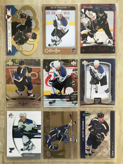 Lot de 18 cartes de hockey différentes - Keith Tkachuk, View more